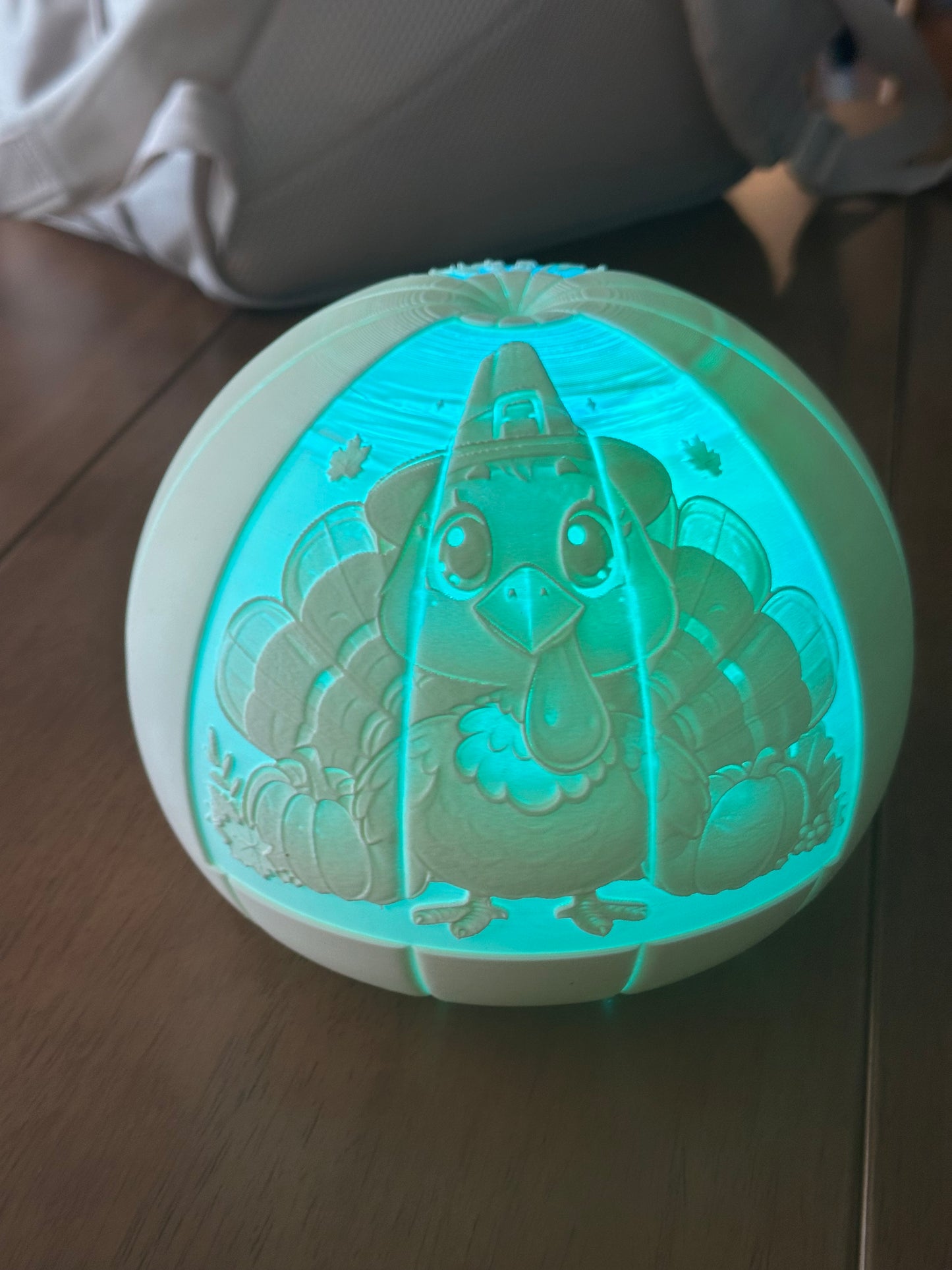 Lithophane Pumpkin (2 Sided)