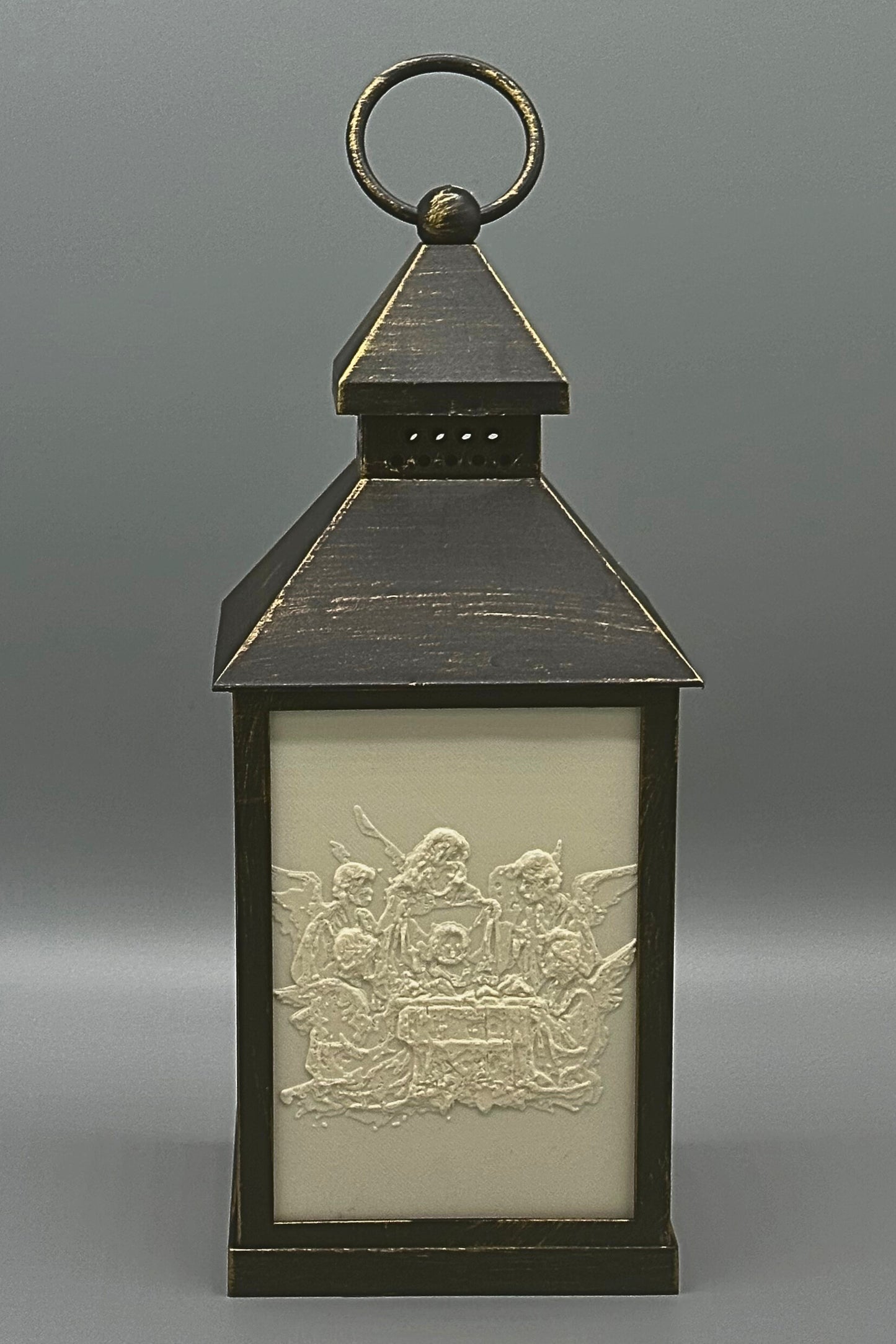 Angels surrounding Mary and Jesus Litho