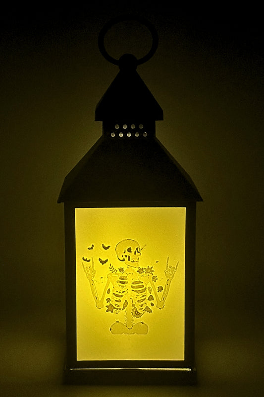 Dancing Skeleton Lithogram