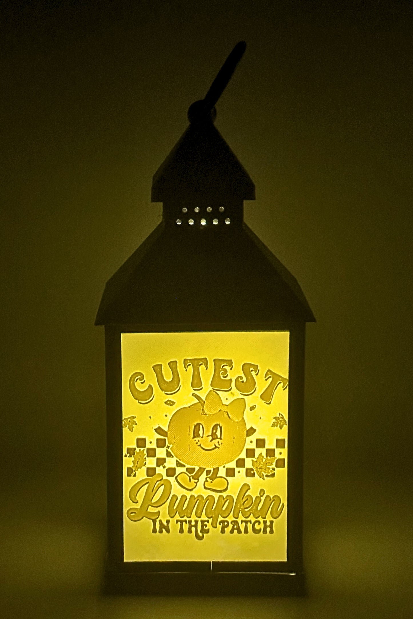 Cutest Pumpkin Lithogram