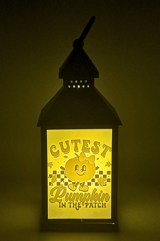 Cutest Pumpkin Lithogram