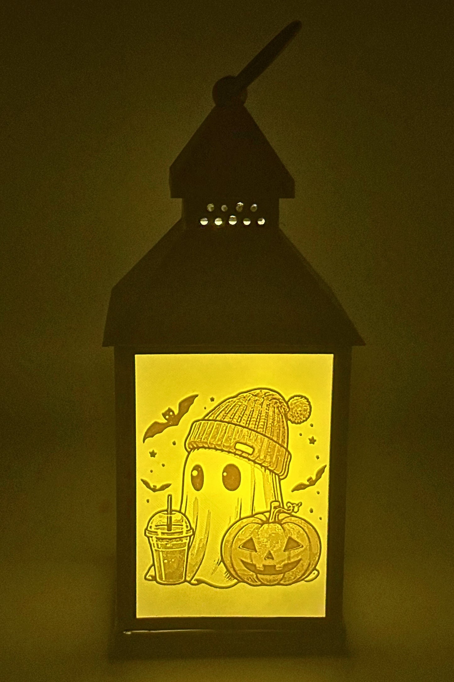 Cartoon Ghost Lithogram